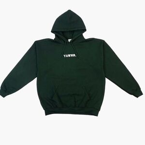Forest Green “Nothing to See Here” Hoodie from Yawnn UK